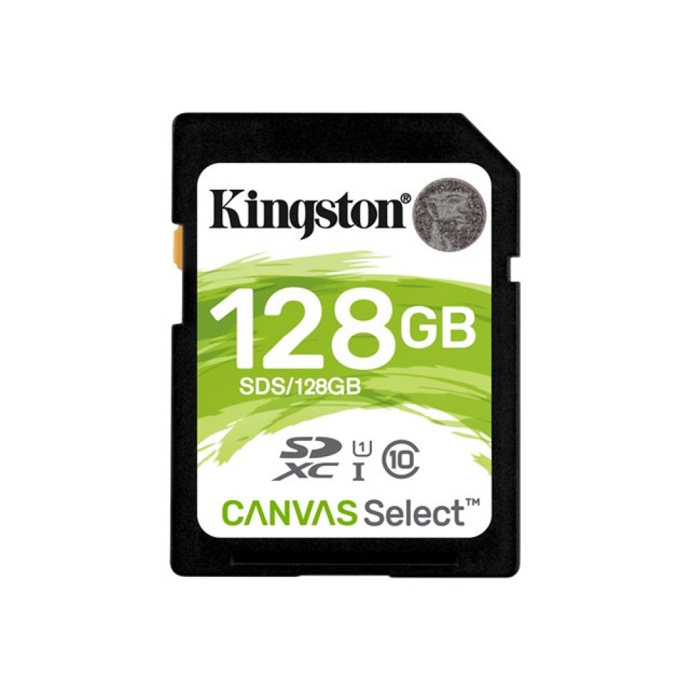 Kingston Canvas Select - Tarjeta de memoria flash - 128 GB