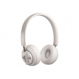 JAM Out There - Auriculares con diadema con micro - en oreja - Bluetooth - inalámbrico - cancelación de sonido activo - gris