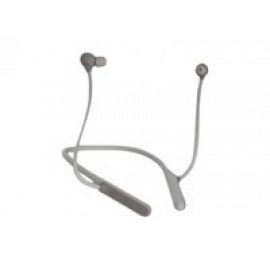 JAM Tune In - Auriculares internos con micro - en oreja - barboquejo - Bluetooth - inalámbrico - gris