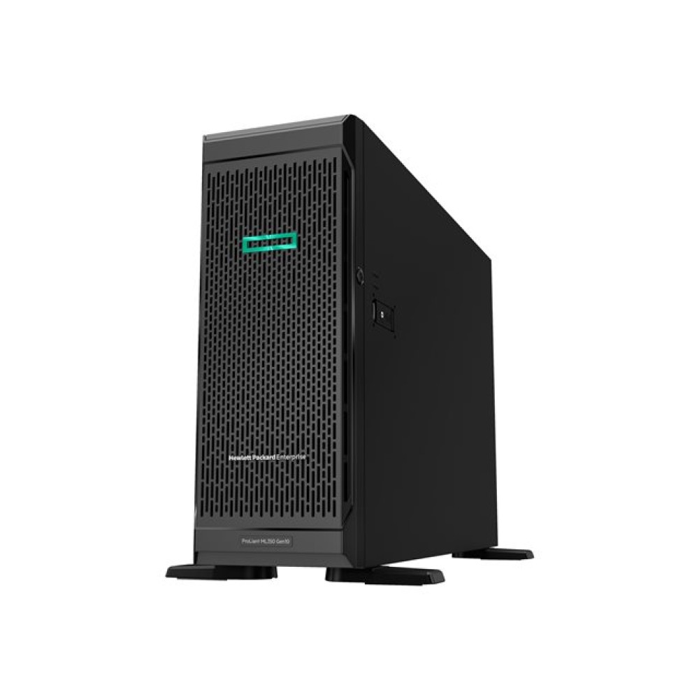 HPE ProLiant ML350 Gen10 Base - Servidor - torre 4U - 2 vías - 1 x Xeon Silver 4110 / hasta 3 GHz - RAM 16 GB - SAS - hot-swap 2.5