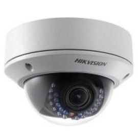 HIK - IP 4MP Camara Domo Lente Motorizado 2.8-12mm H265+ IR 30m  IP67 12VDC & PoE