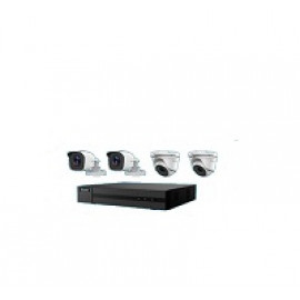 HiLook TK-4144MH-MH - DVR + cámara/s - alimentado por CA - 4 canales - 1 x 1 TB - 4 cámara(s) - CMOS