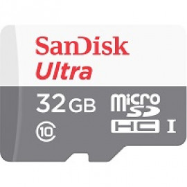 SanDisk Ultra - Tarjeta de memoria flash (adaptador microSDXC a SD Incluido) - 32 GB