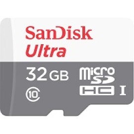 SanDisk Ultra - Tarjeta de memoria flash (adaptador microSDXC a SD Incluido) - 32 GB SanDisk Ultra - Tarjeta de memoria flash (adaptador microSDXC a SD Incluido) - 32 GB