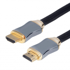 CABLE ARGOM ARG-CB-1920 HDMI 10FT/3M BRAIDED G-SERIES GOLD PLATED