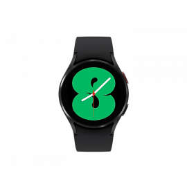 Samsung Galaxy Watch4 - 40 mm - negro - reloj inteligente con pulsera deportiva - pantalla luminosa 1.19